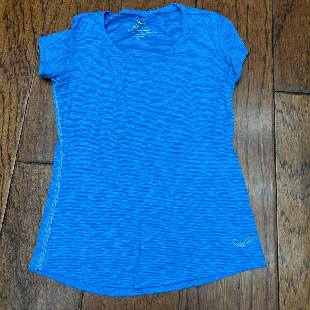 Kuhl women's blue melange tee